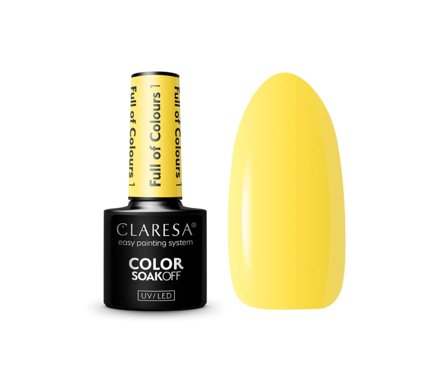 Claresa Vernis semi permanent - Full of colours