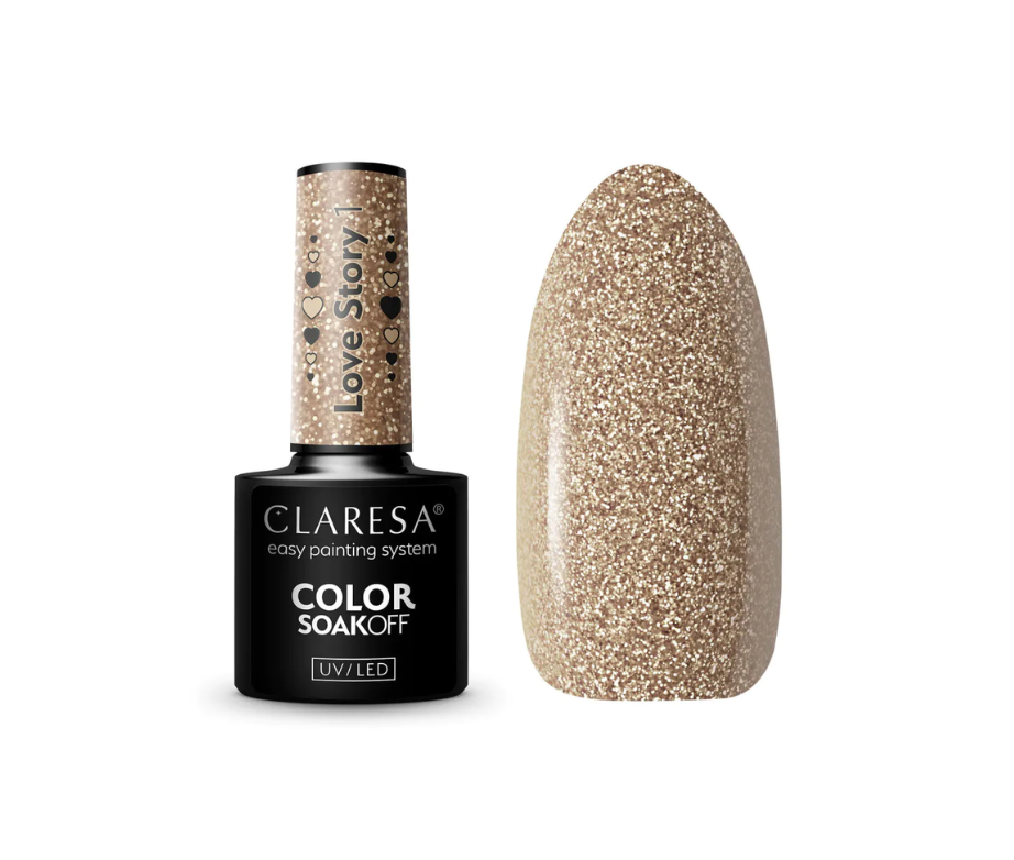 Claresa Vernis semi permanent - Love story