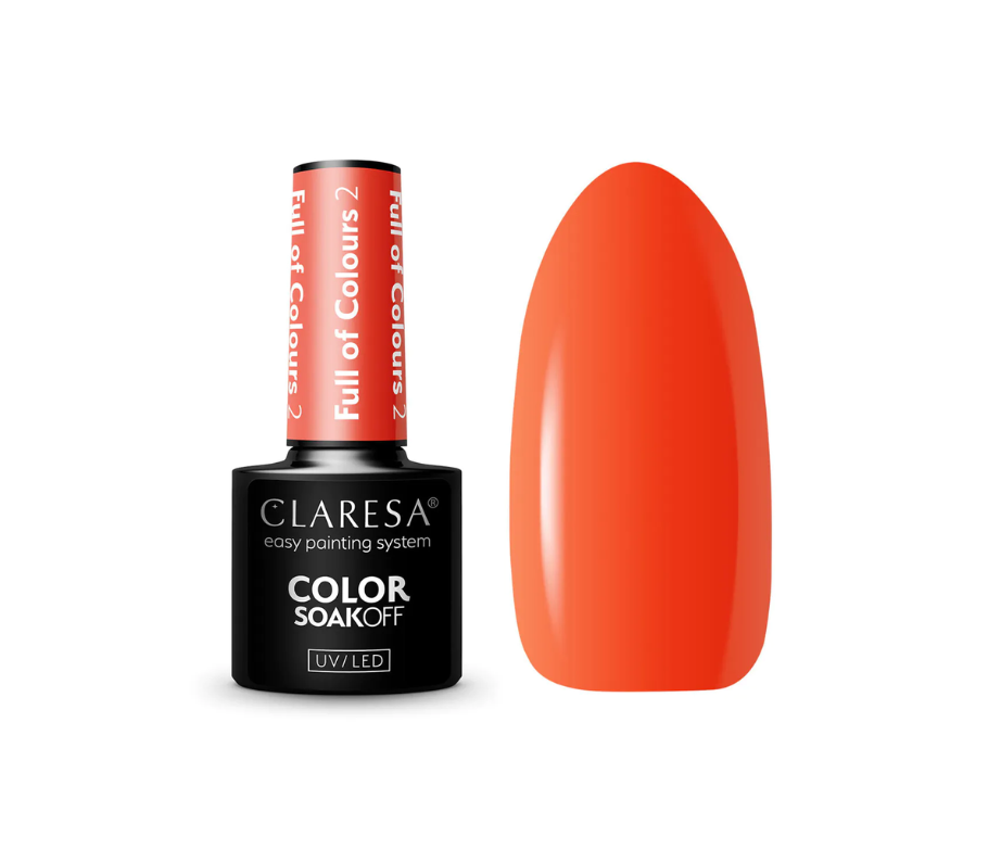 Claresa Vernis semi permanent - Full of colours