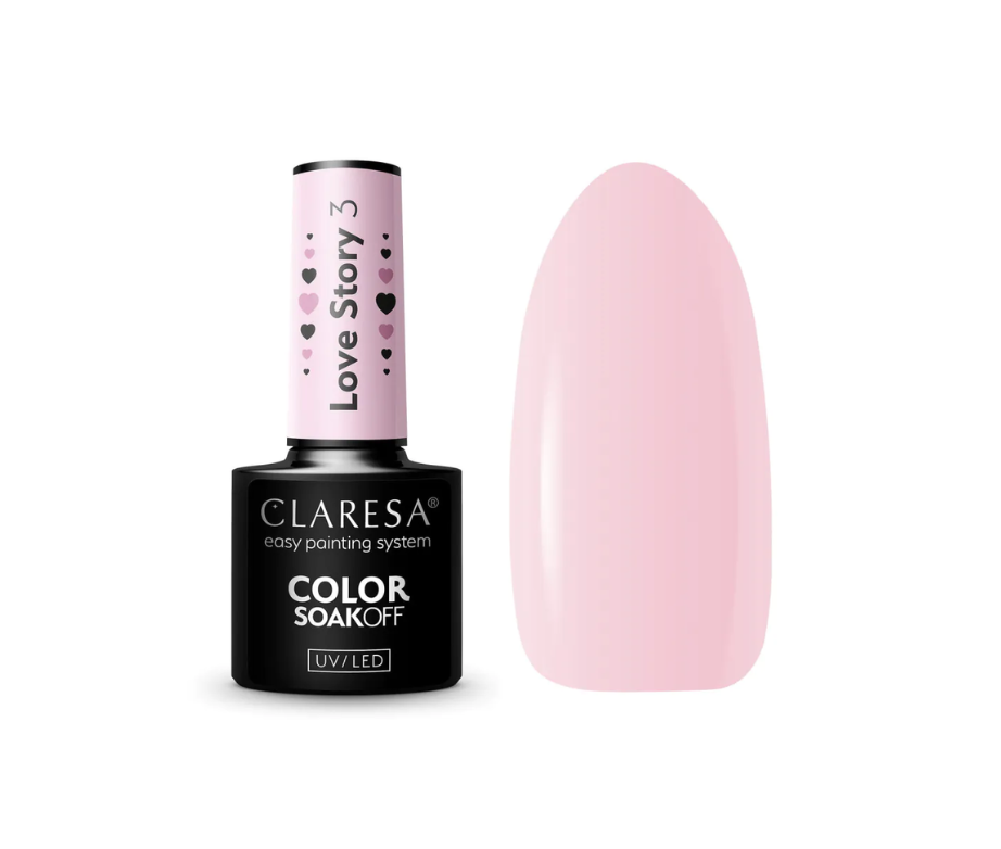 Claresa Vernis semi permanent - Love story