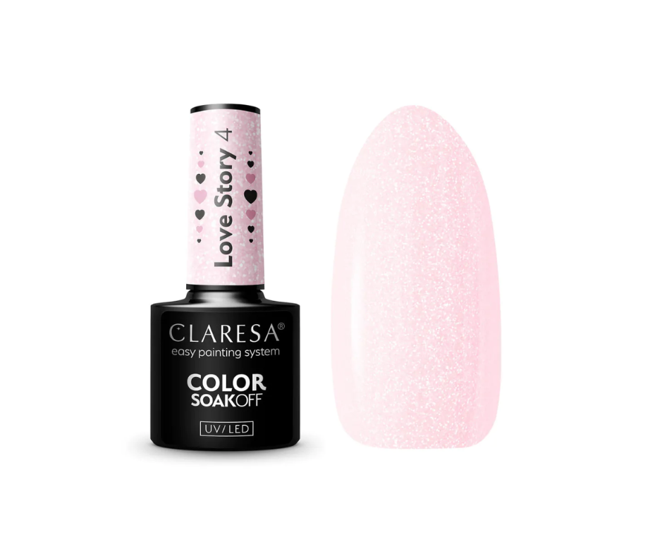 Claresa Vernis semi permanent - Love story