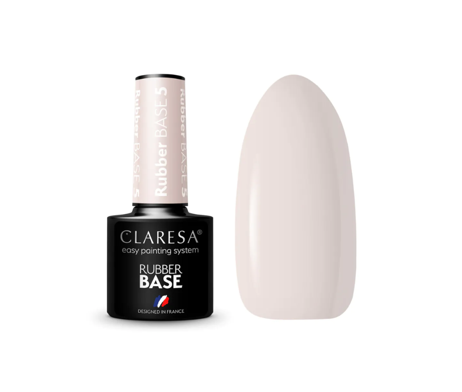 Vernis semi permanent Claresa - Rubber base