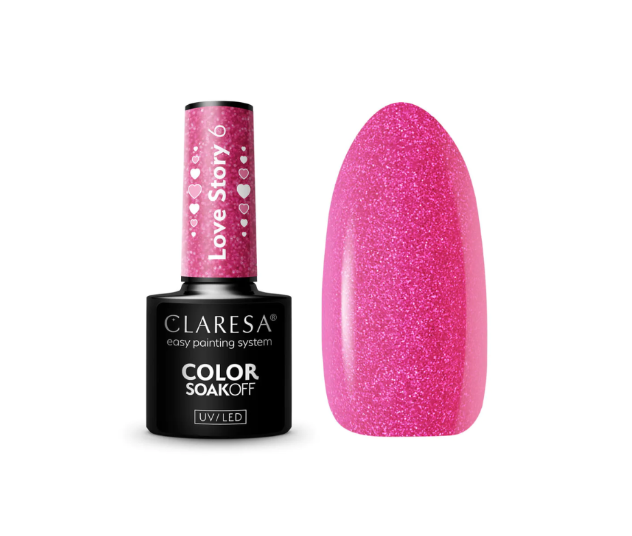 Claresa Vernis semi permanent - Love story