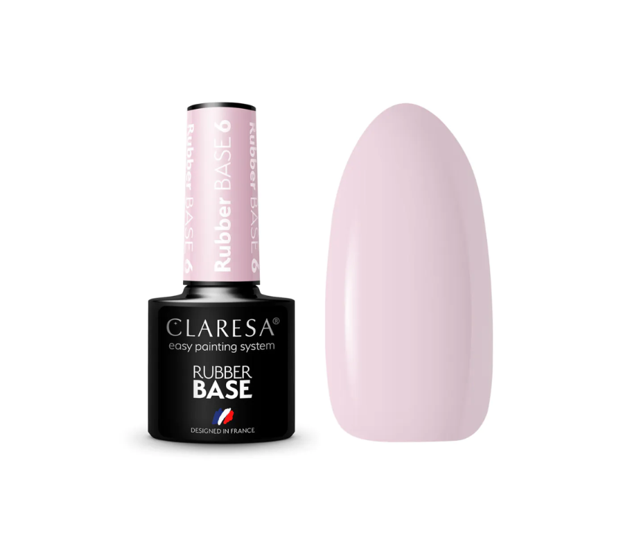 Vernis semi permanent Claresa - Rubber base