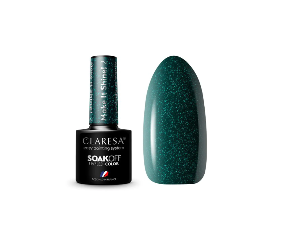 Claresa Vernis semi permanent - Make it shine