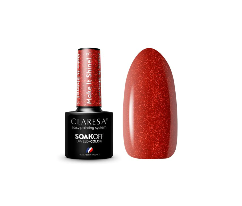 Claresa Vernis semi permanent - Make it shine