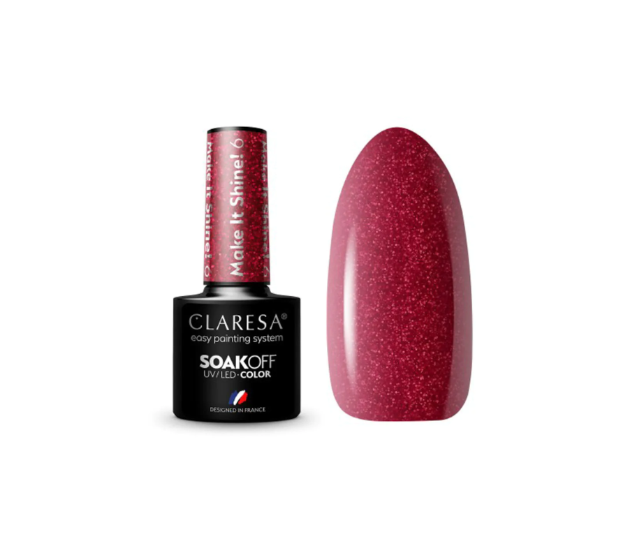 Claresa Vernis semi permanent - Make it shine