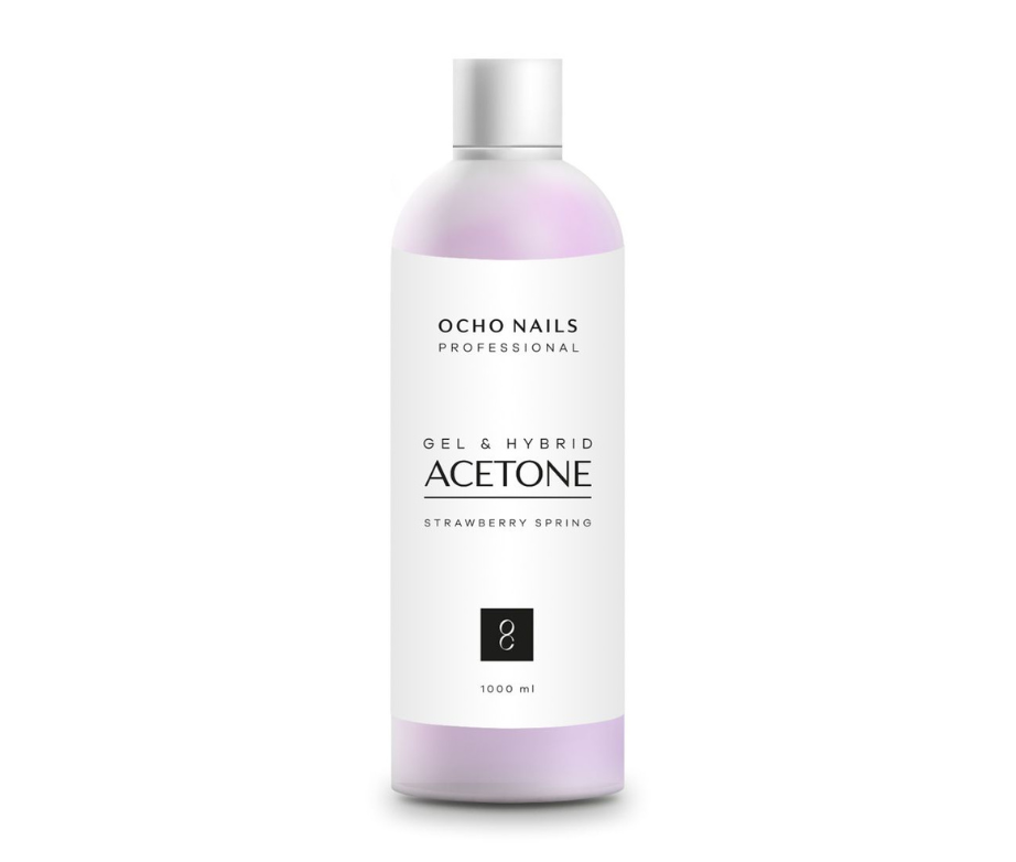 Professional acetone - Strawberry scent