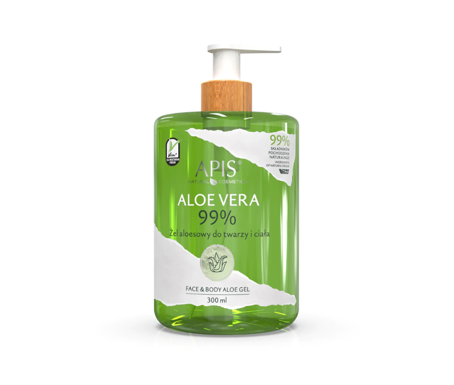 Apis - Gel d'aloe vera naturel 99% visage et corps - 300ml