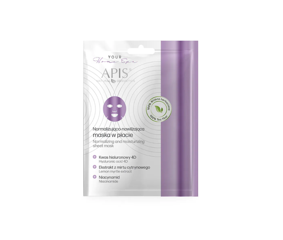 Apis - Masque tissu normalisant et hydratant