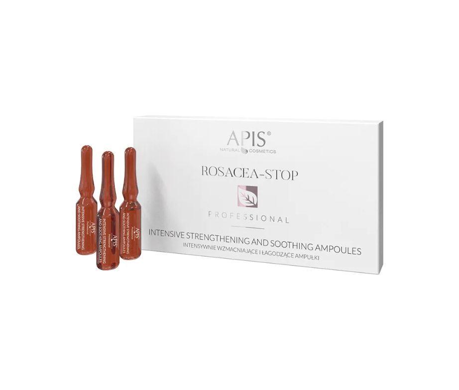 Apis - Rosacée-stop - Ampoule fortifiante et apaisante intensive - 10x3ml