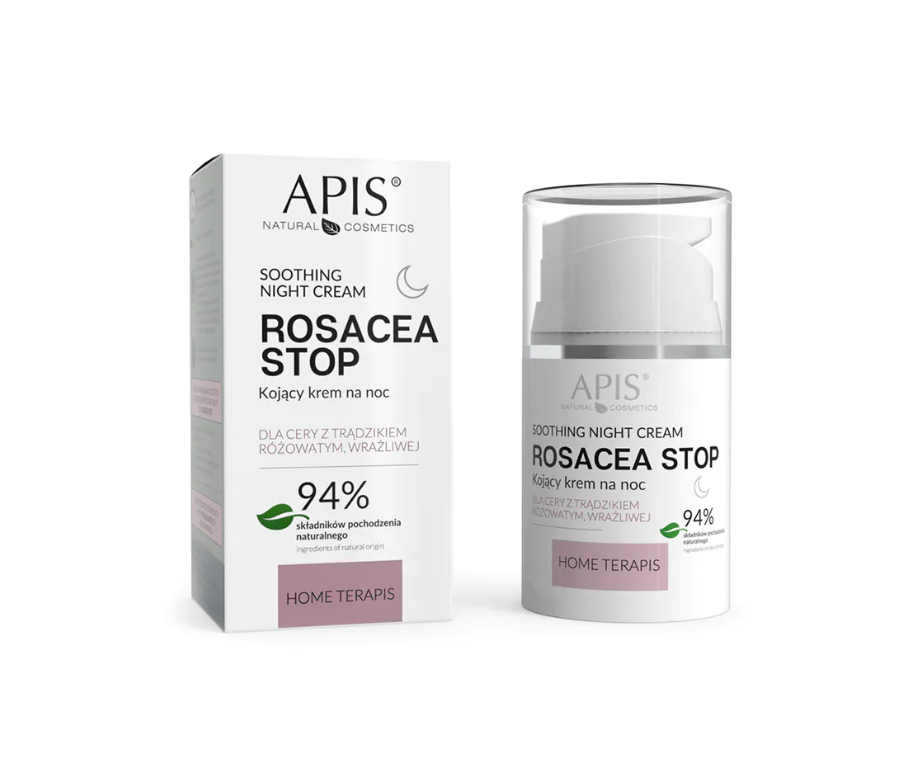 Apis - Rosacée-stop - Crème de nuit apaisante - 50ml