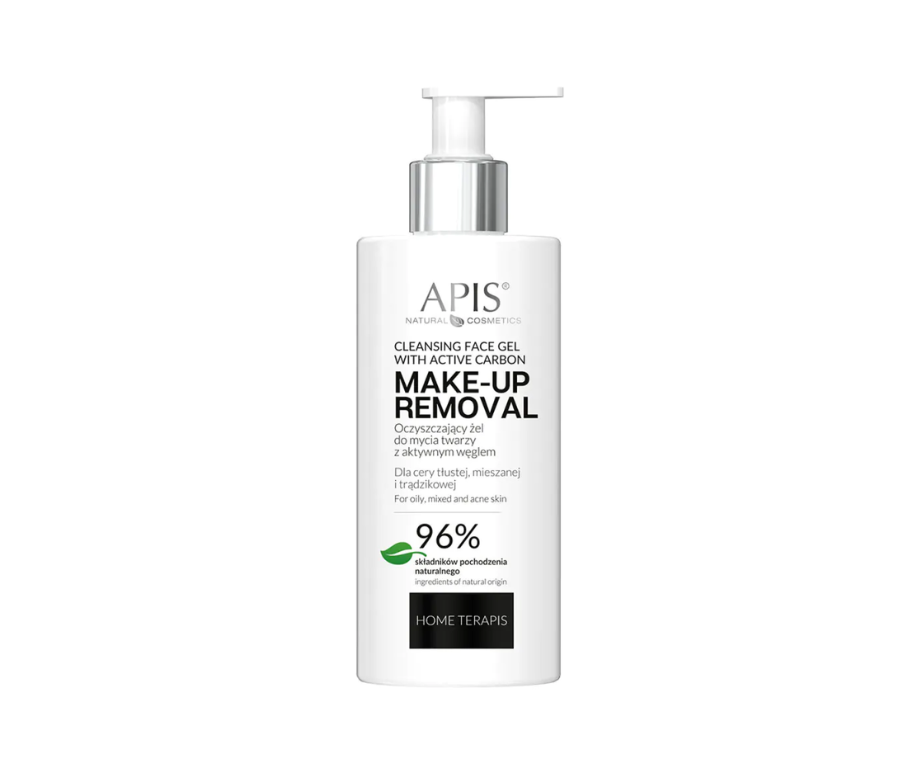 Apis gel nettoyant visage au charbon actif - 300ml