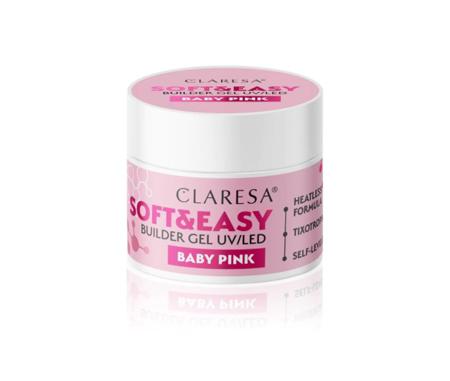 Claresa - Gel de construction Soft & Easy Baby pink