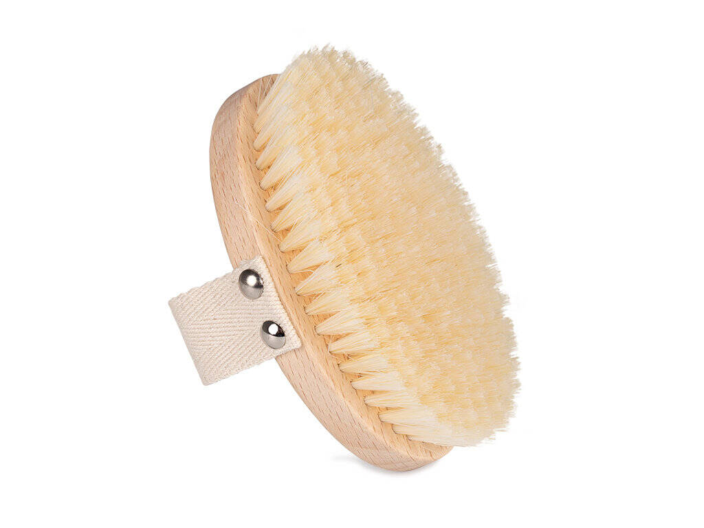 Brosse en bois pour massage du corps