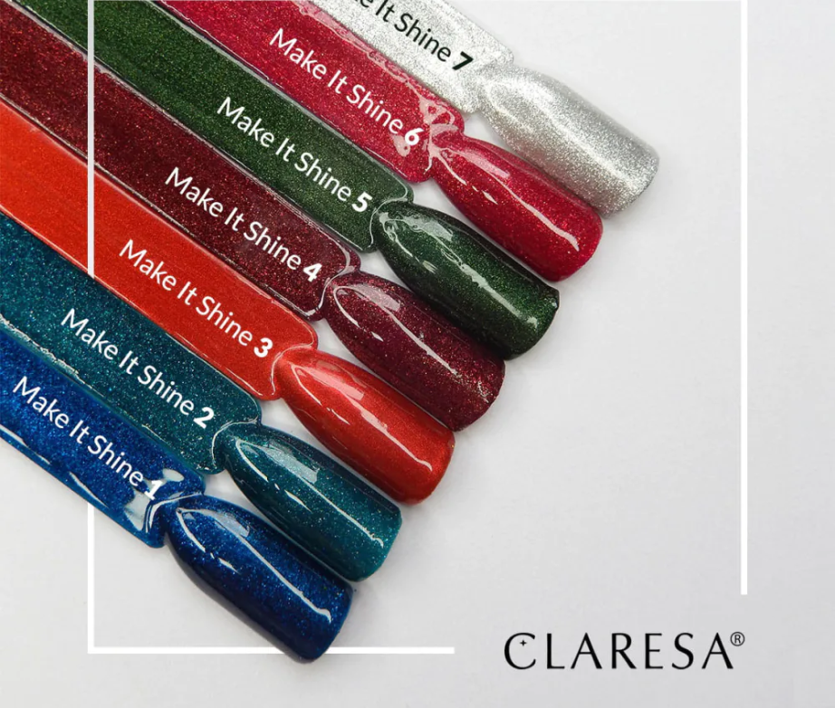 Claresa Vernis semi permanent - Make it shine