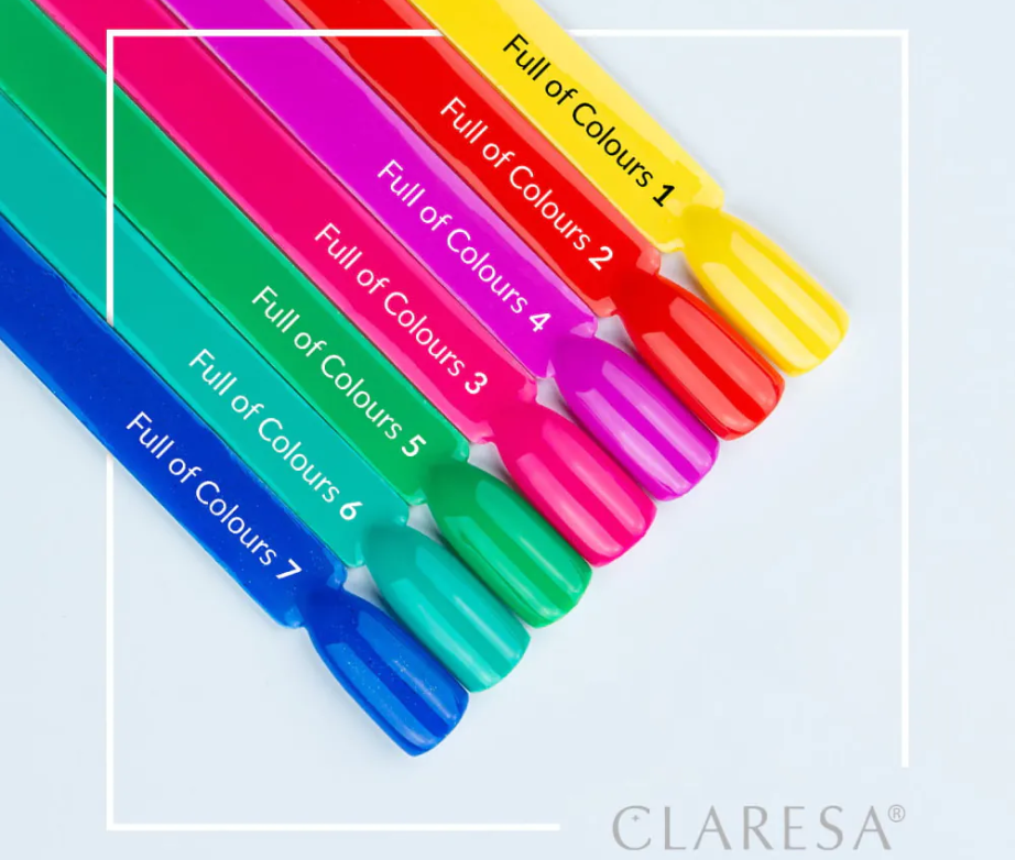 Claresa Vernis semi permanent - Full of colours