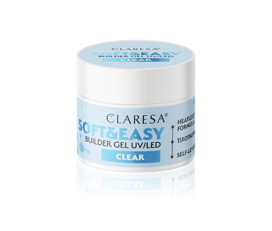 Claresa - Gel de construction Soft & Easy Clear