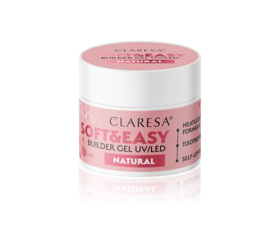 Claresa - Gel de construction Soft & Easy Natural